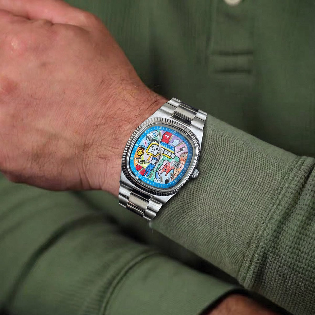 518 Silvery-Stars Watch