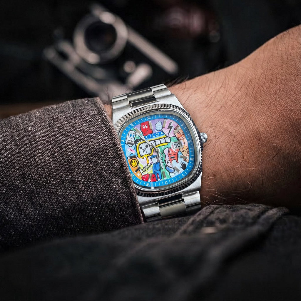 518 Silvery-Stars Watch
